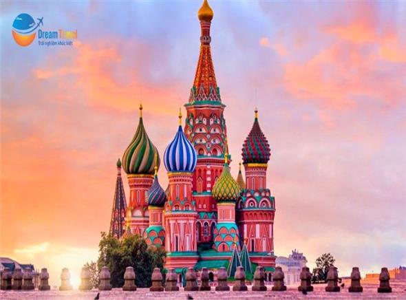 Tour Du Lịch Nước Nga: Khám Phá Moscow - St.Petersburg
